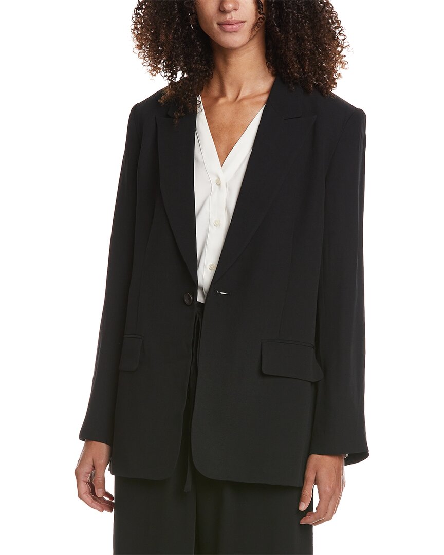 A.L.C. Satin Back Crepe Bishop Ii Jacket