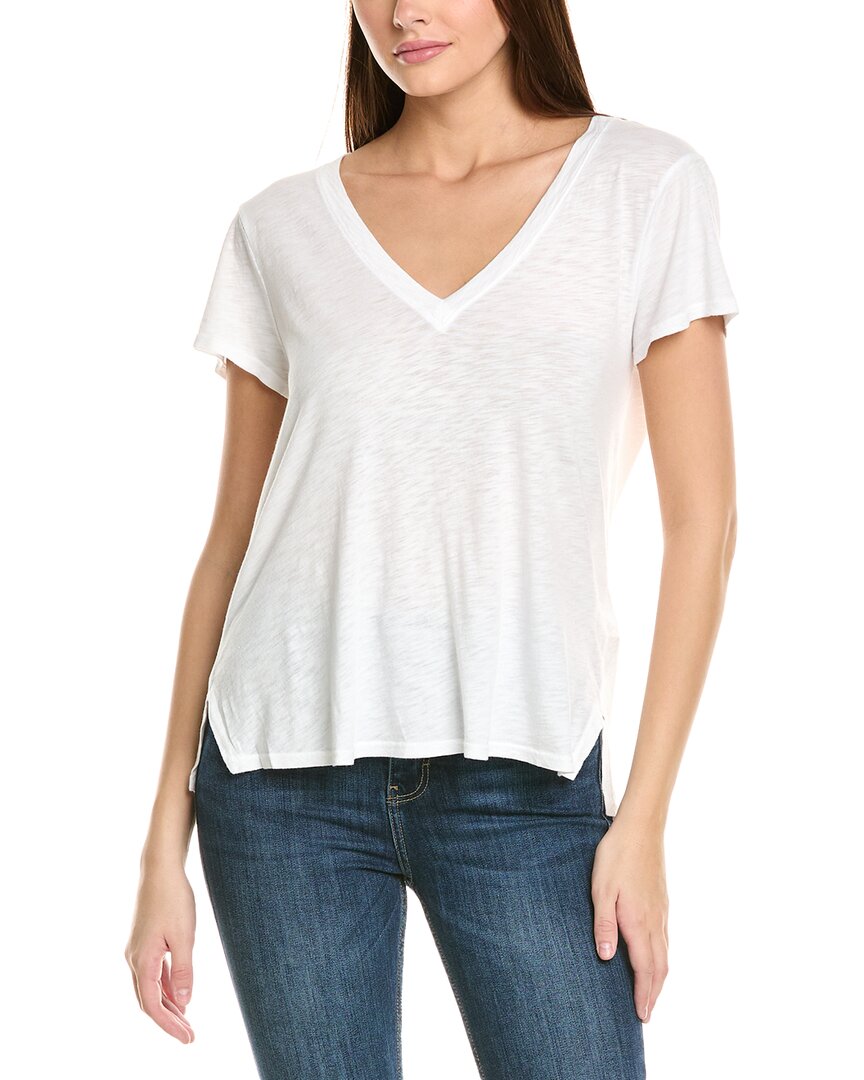 Bella Dahl Bella Dahl Side Slit V-Neck T-Shirt