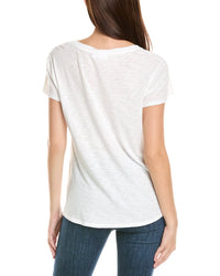 Bella Dahl Bella Dahl Side Slit V-Neck T-Shirt