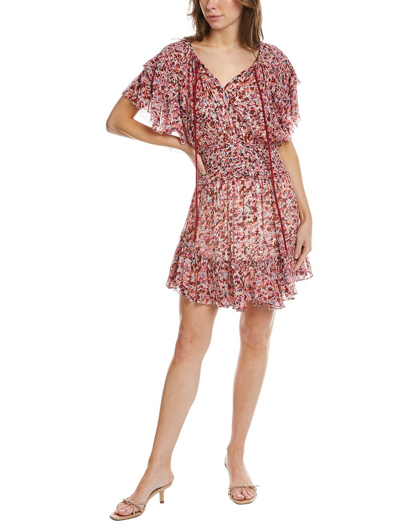 Isabel Marant Étoile Florise Mini Dress Red