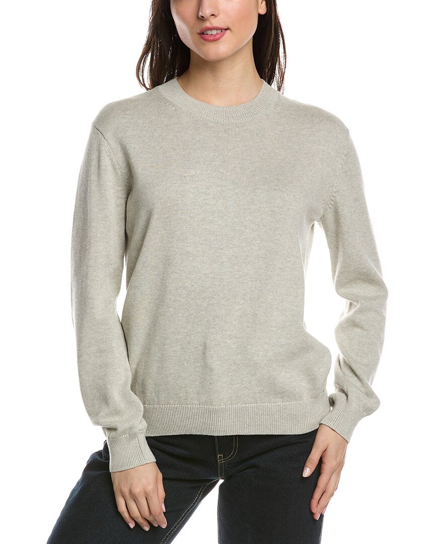 Theory Theory Solid Cashmere-Blend Sweater