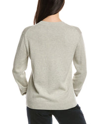 Theory Theory Solid Cashmere-Blend Sweater