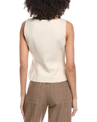 Toccin Georgia Scoop Neck Buttonfront Top