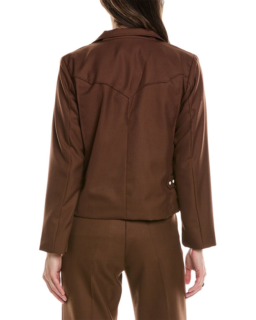 The Great The Western Wool-Blend Blazer