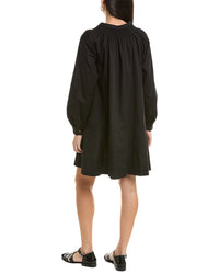 Alpha Studio Shirred Mini Dress