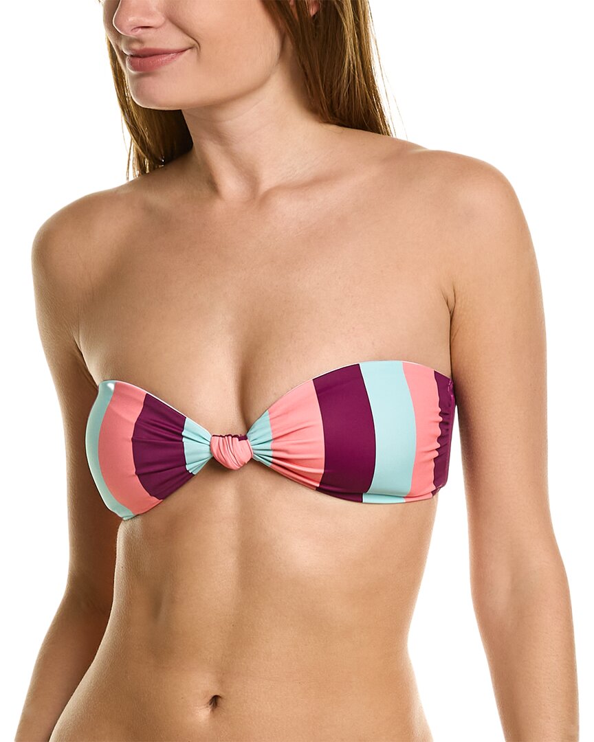 Tanya Taylor Poppy Bandeau Top Regular 0 (XS) Blue