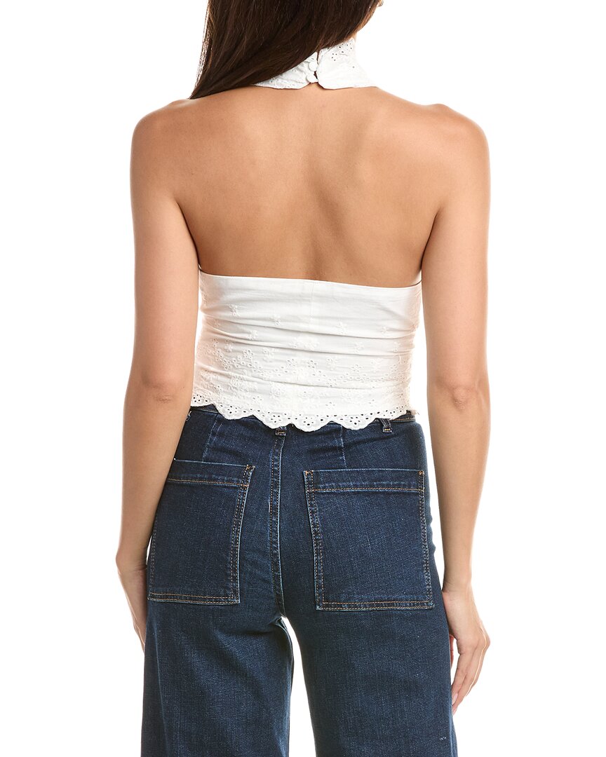 70/21 70/21 Broderie Halter Vest