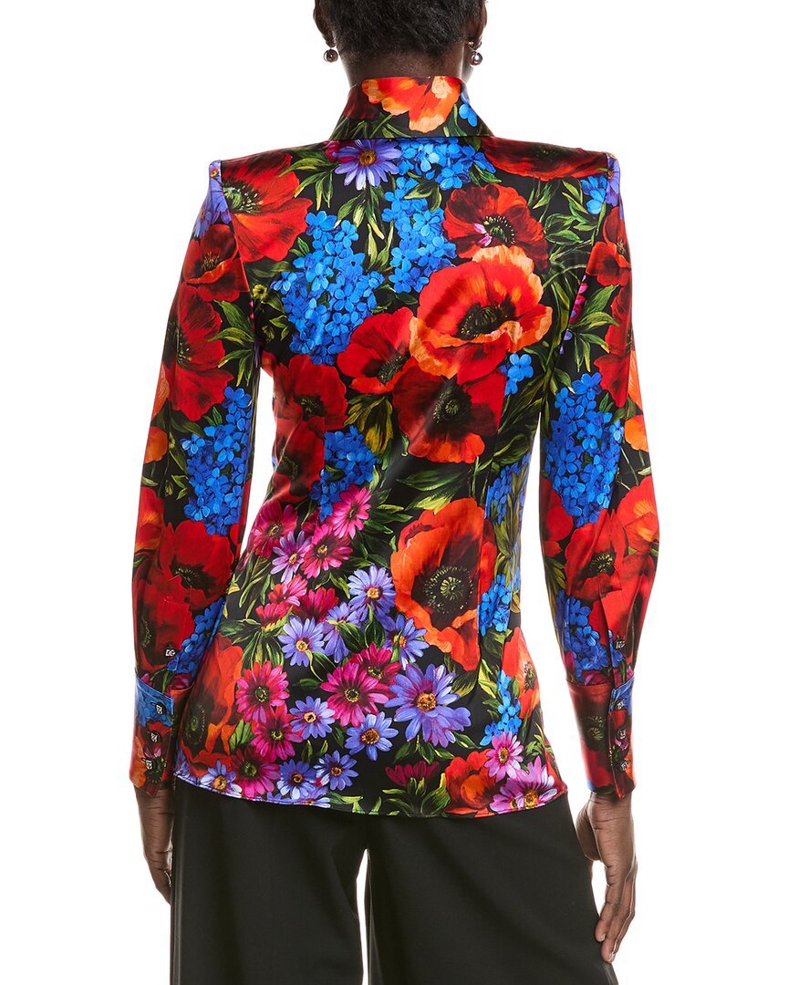 Dolce & Gabbana Shoulder Pad Shirt