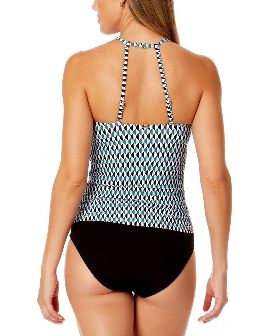 Anne Cole High Neck Tankini