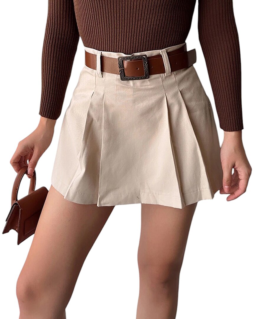 Defile Shorts Beige 4