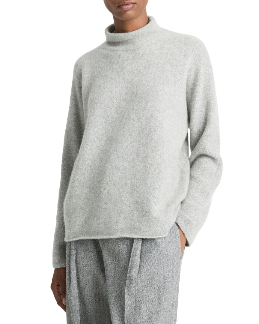 Vince Boxy Turtleneck Cashmere Sweater