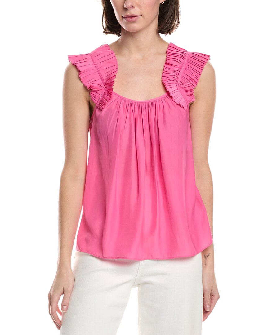 Ramy Brook Leah Top Pink