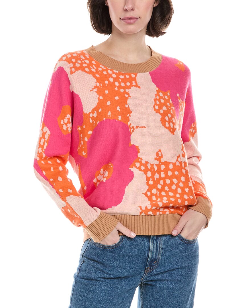 Rain + Rose Sweater Orange