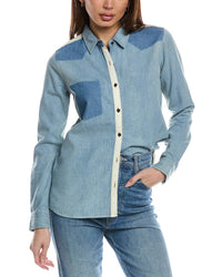 Lovestitch Denim Shirt Blue