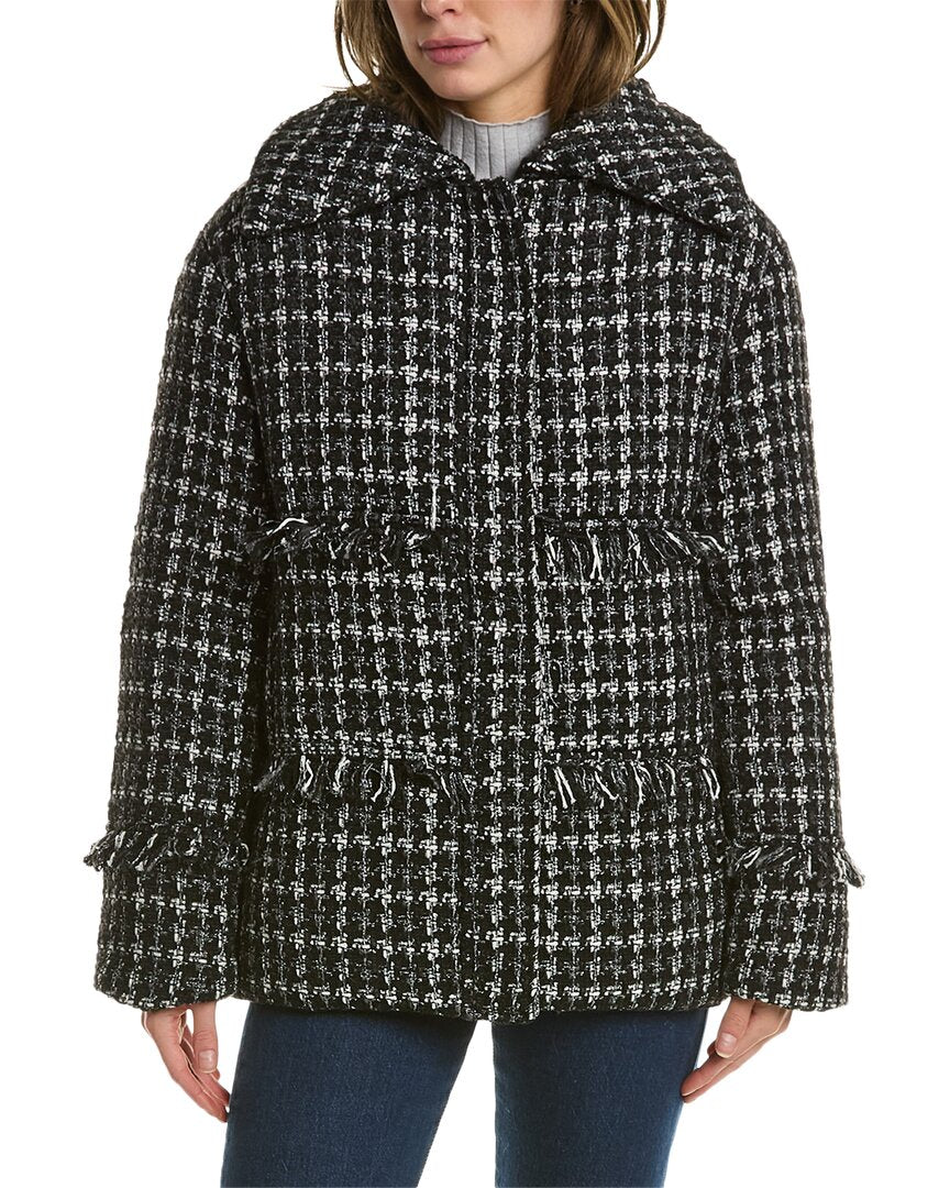 Apparis Malik Plaid Puffer Jacket