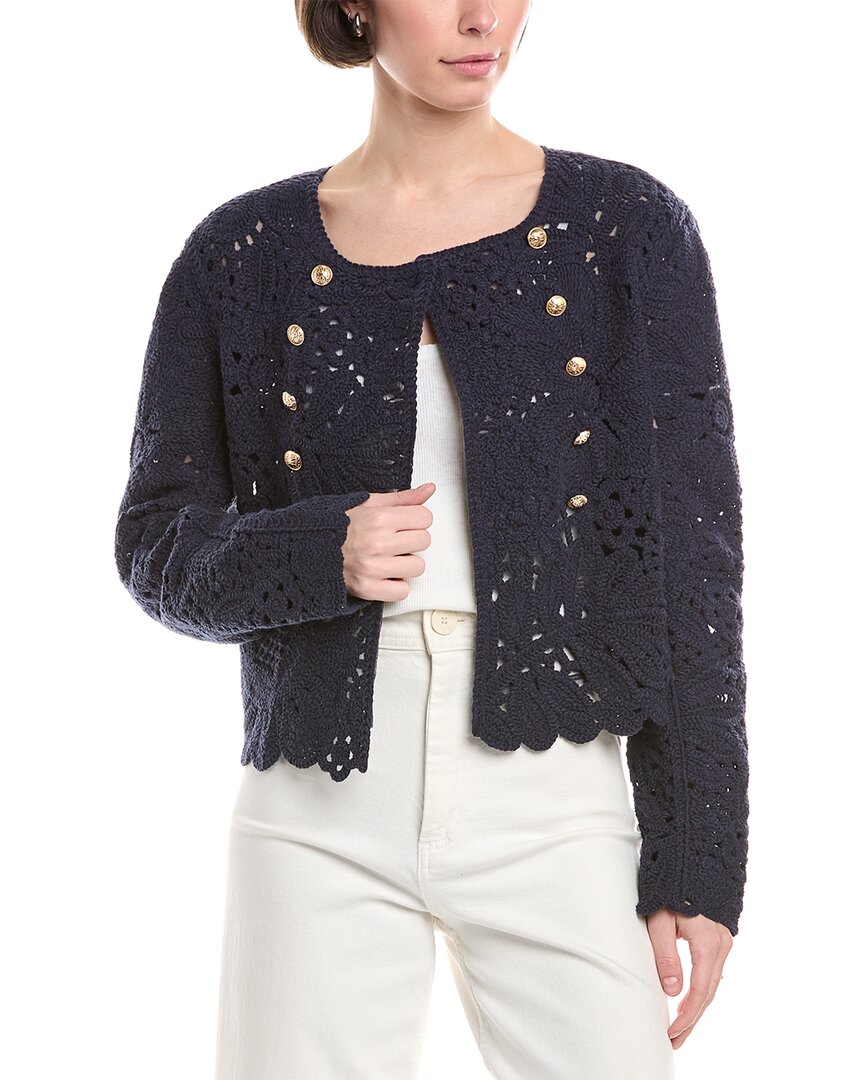 Sam Edelman Fiona Cardigan Blue