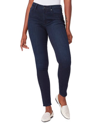 Paige Bombshell Lana High-Rise Ankle Ultra Skinny Jean Blue 23" Waist