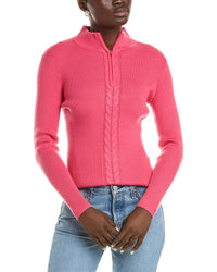 Meister X Fera Rowan Wool-Blend 1/2-Zip Sweater1