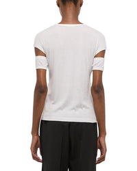 Helmut Lang Slash Shrunken Tee