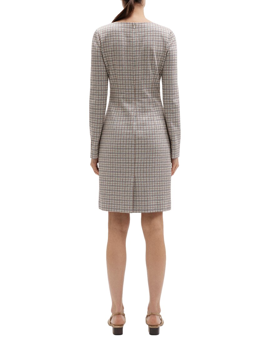 theory long sleeve dress Theory V-neck long-sleeve Dress | Blue