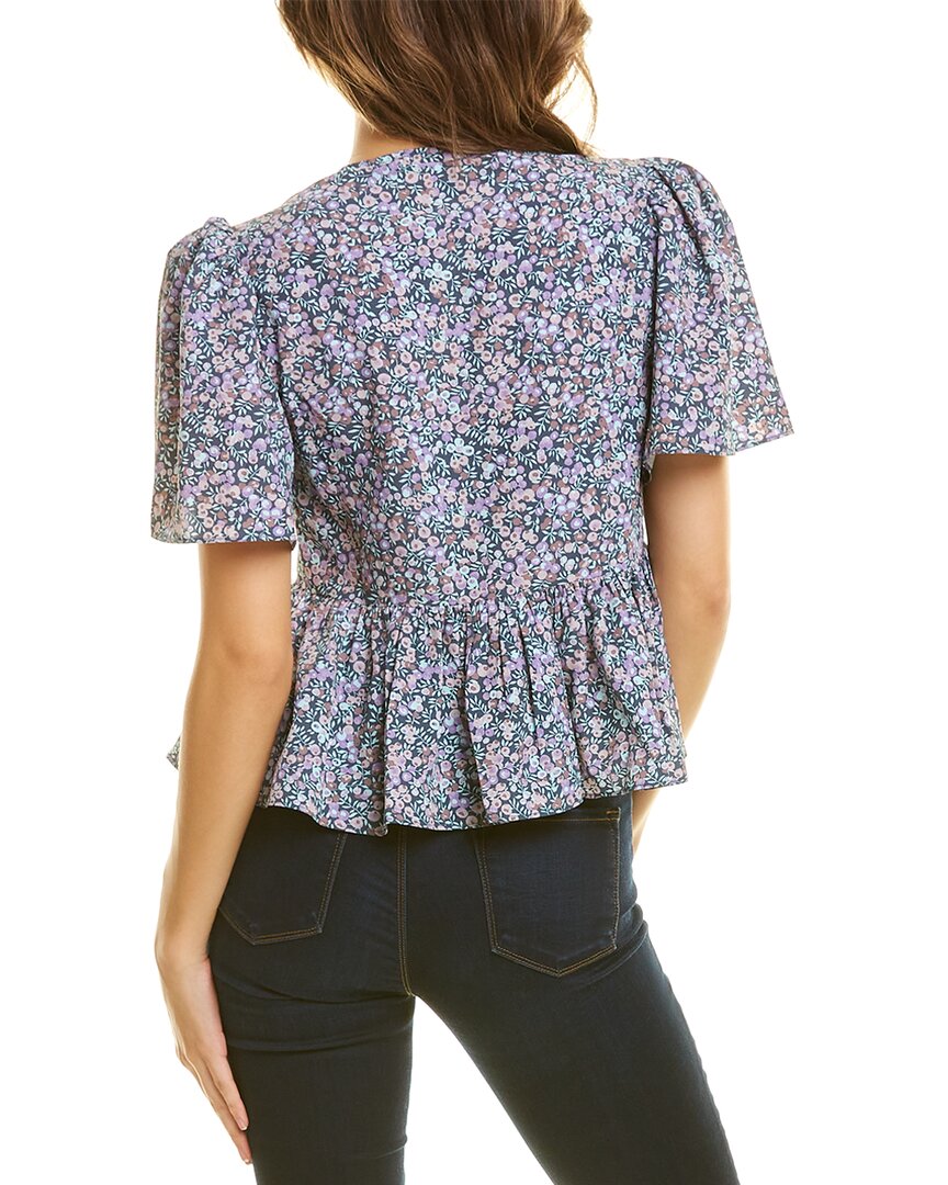 Celina Moon Surplice Blouse