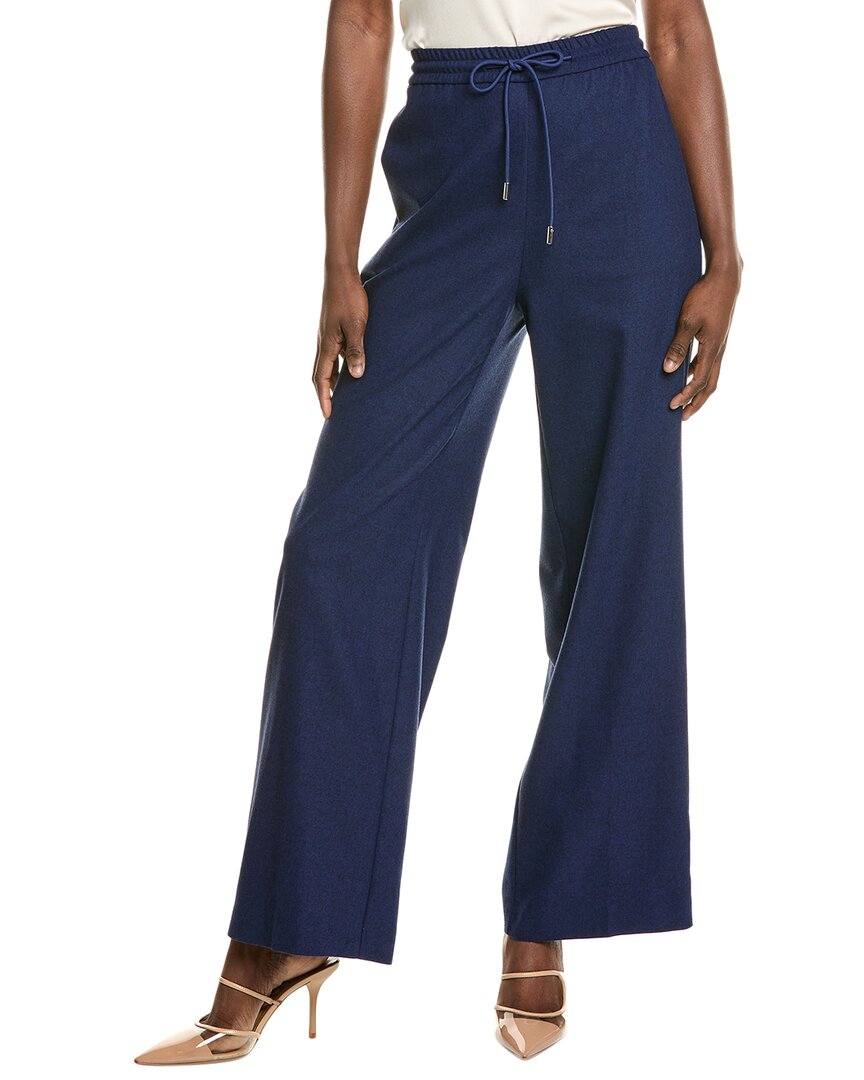 Boss Hugo Boss Tavite Wool-Blend Pant Blue