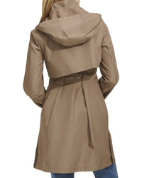 Cole Haan Packable Belted Trench Coat
