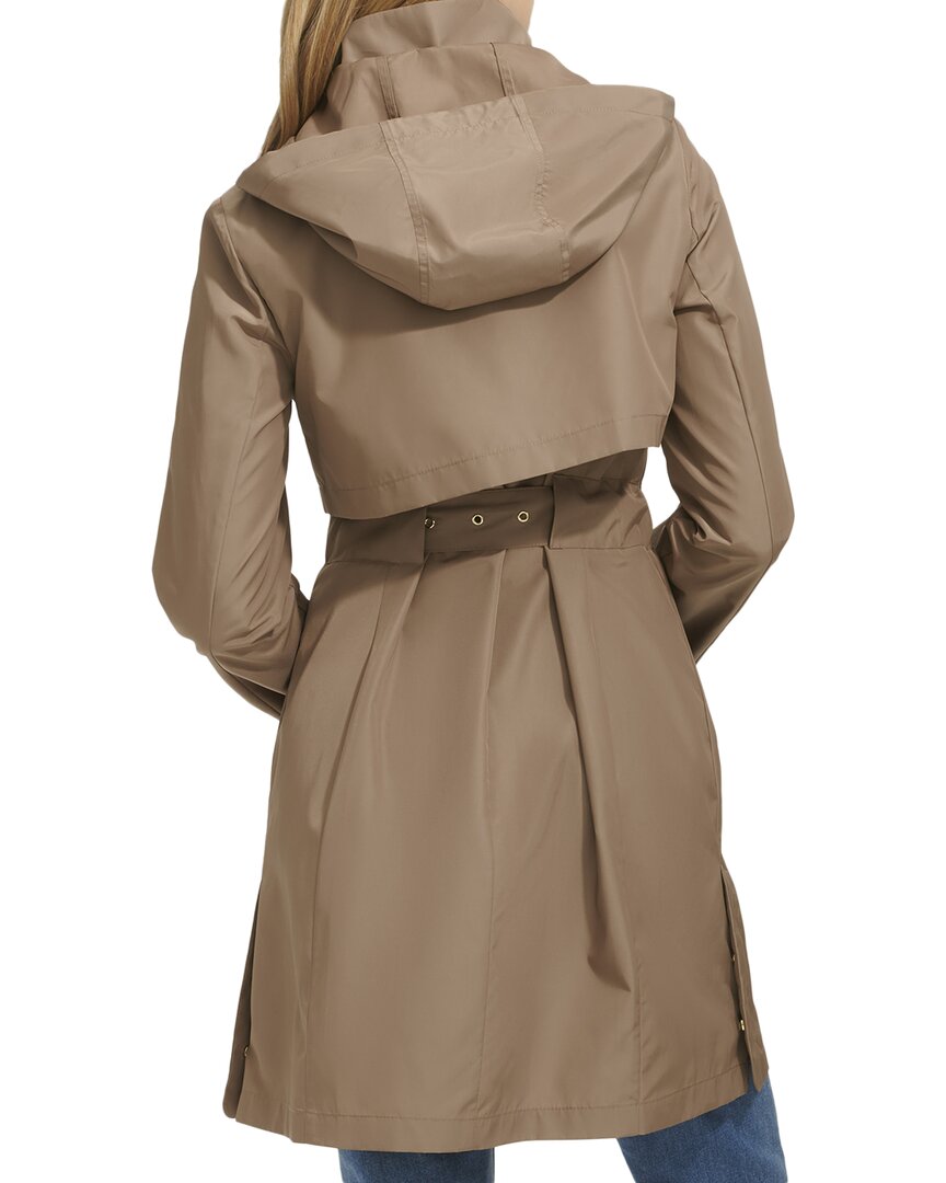 Cole Haan Packable Belted Trench Coat