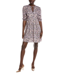 Boss Hugo Boss Dorena Mini Dress Purple