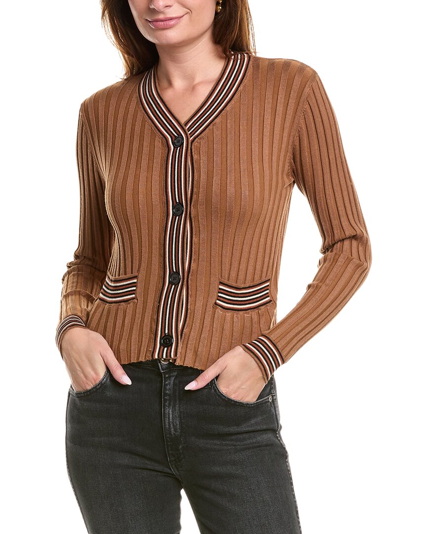 Yal New York Multi Stripe Cardigan