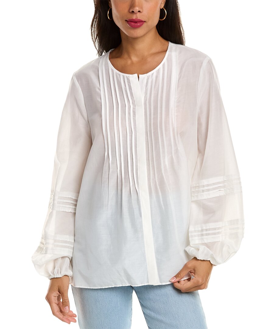 Kobi Halperin Marika Silk-Blend Blouse Regular 0 (XS) White