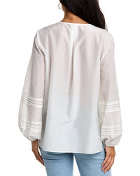 Kobi Halperin Marika Silk-Blend Blouse