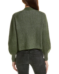 Forte Cashmere Plaited Wool & Cashmere-Blend Cardigan2