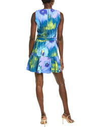 Natori Multi Floral Mini Dress
