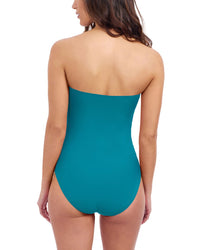 Profile By Gottex Tutti Frutti Ruffle Bandeau Swimsuit