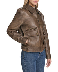 Andrew Marc Andrew Marc Leather Aviator Jacket