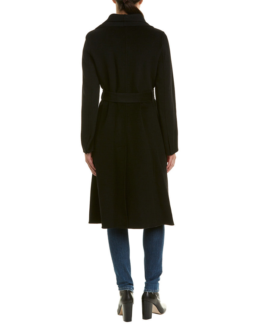 Tahari Tahari Elliot Wool-Blend Wrap Coat