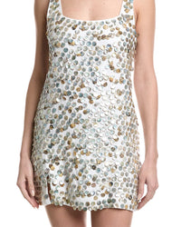 Staud Krista Linen Cocktail Dress