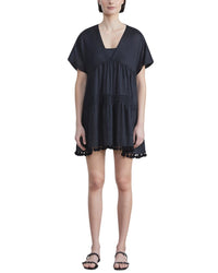 Lafayette 148 New York Ernst Blouse Black