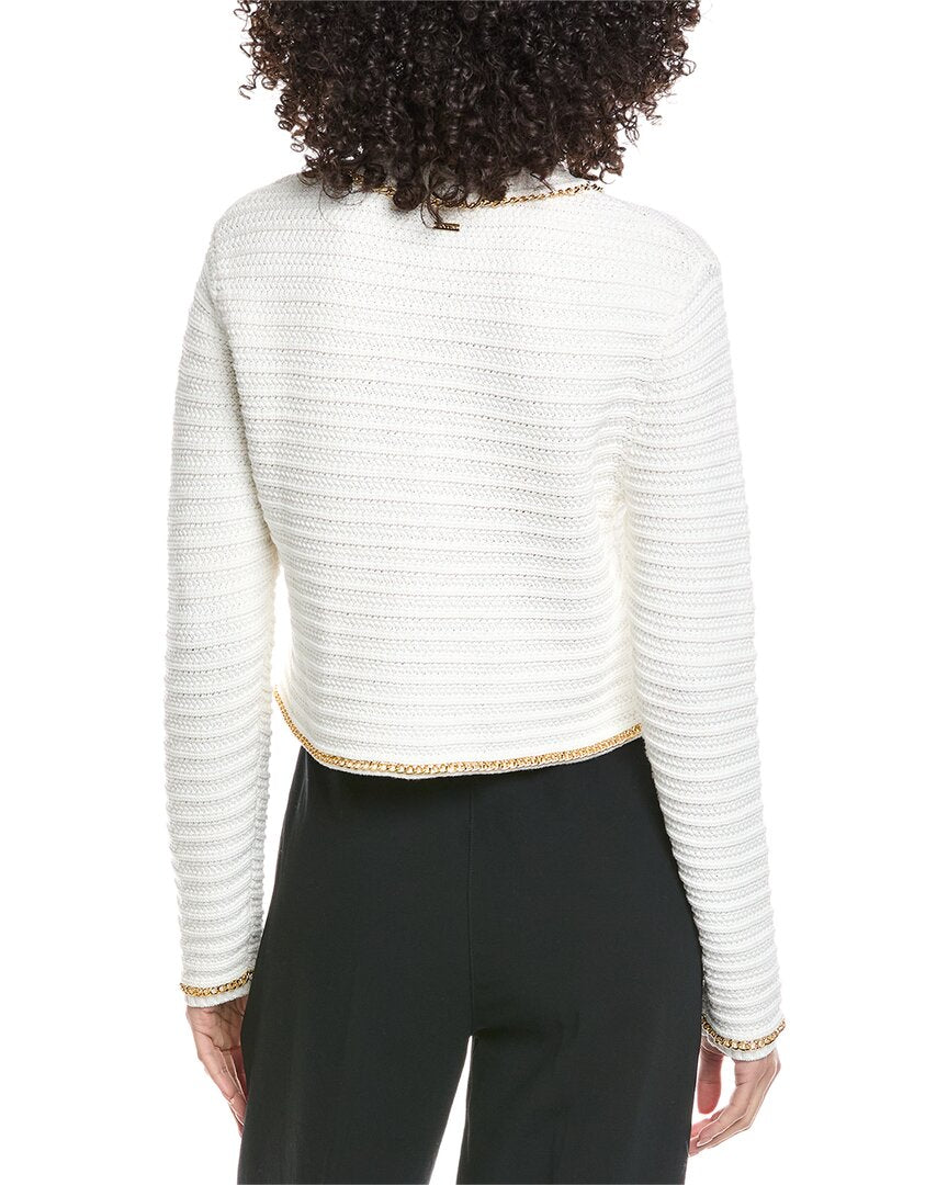 Toccin Cecilia Textured Cotton Knit Jacket