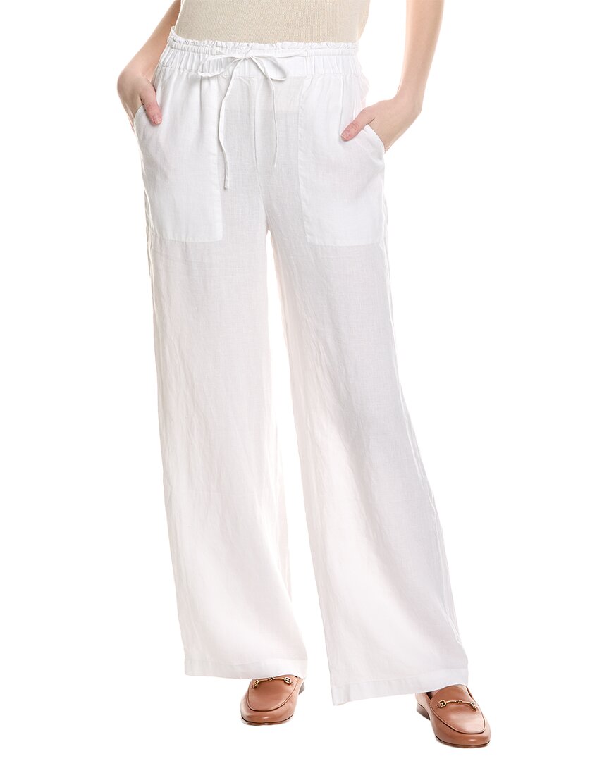 Michael Stars Jules High-Rise Wide Leg Linen Pant