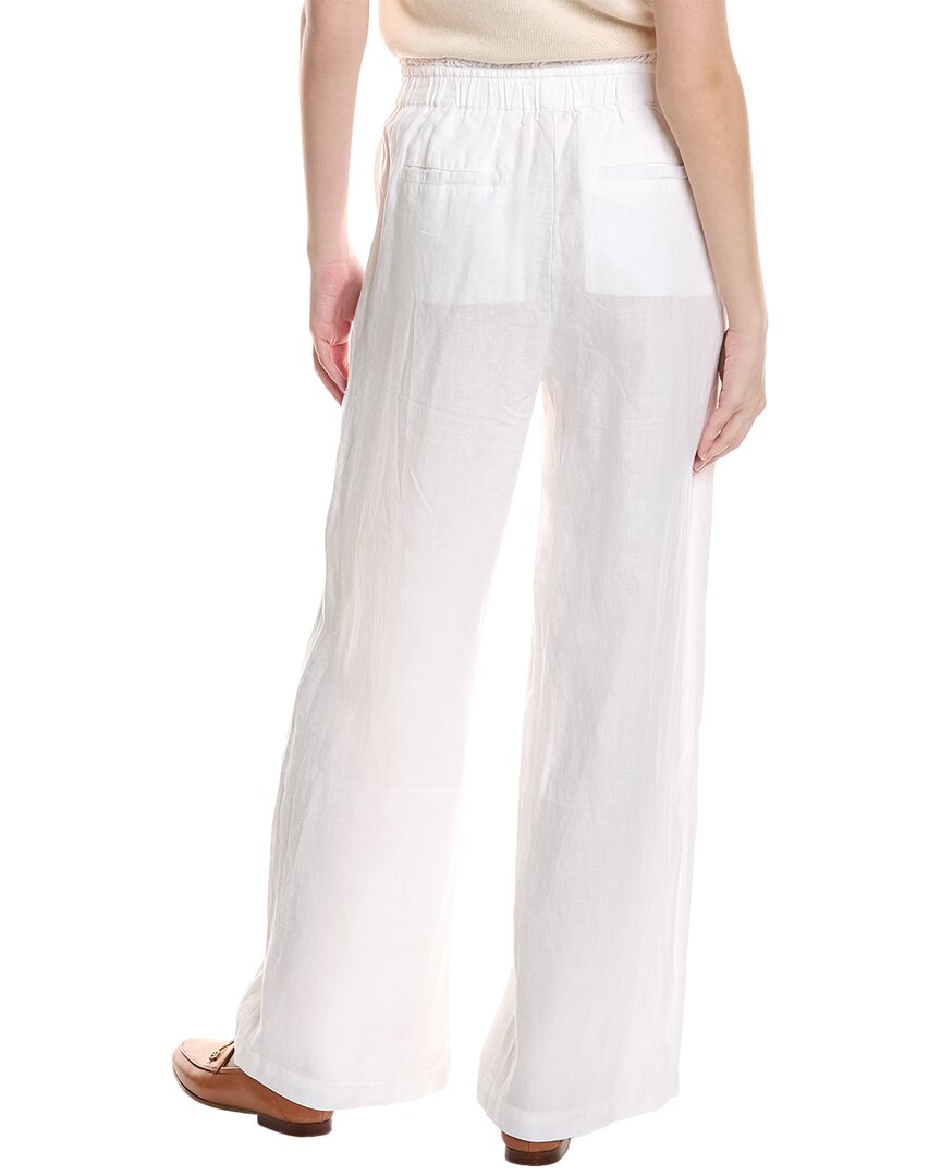 Michael Stars Jules High-Rise Wide Leg Linen Pant