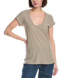 James Perse Mock Turtleneck Dress