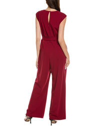 Tahari Asl Plus Tie Waist Jumpsuit