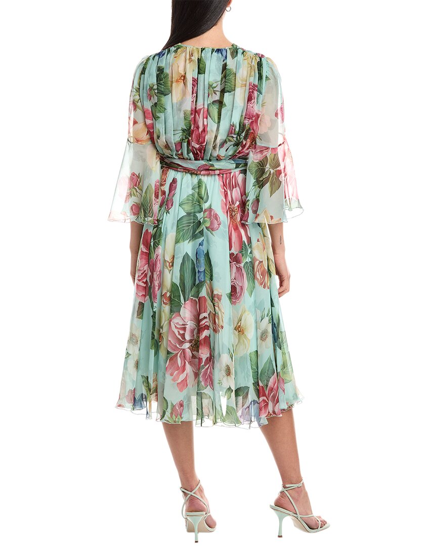 Dolce & Gabbana Silk Midi Dress