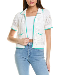 525 America Cardigan Regular 4 (S) White