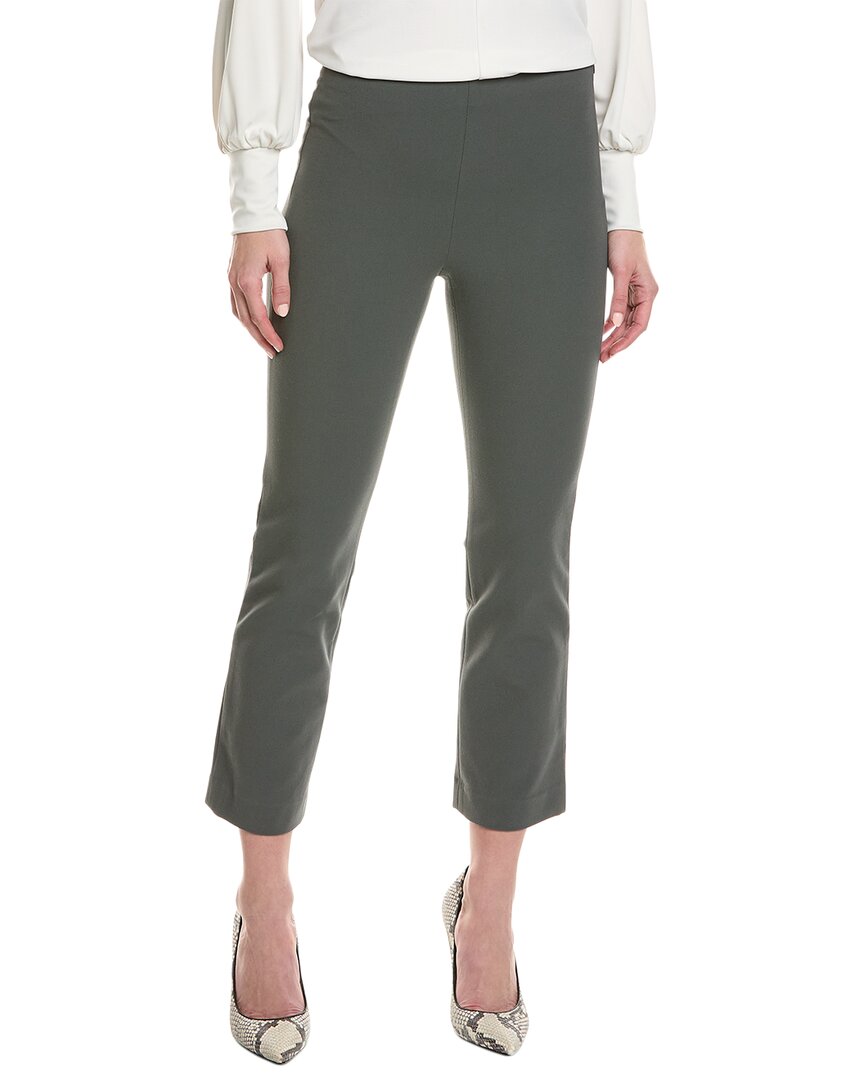 Vince High-Waist Crop Flare Pant Green