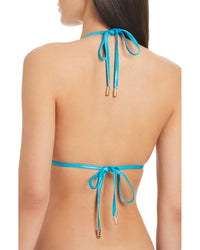 Red Carter Center Stage Triangle Swim Top