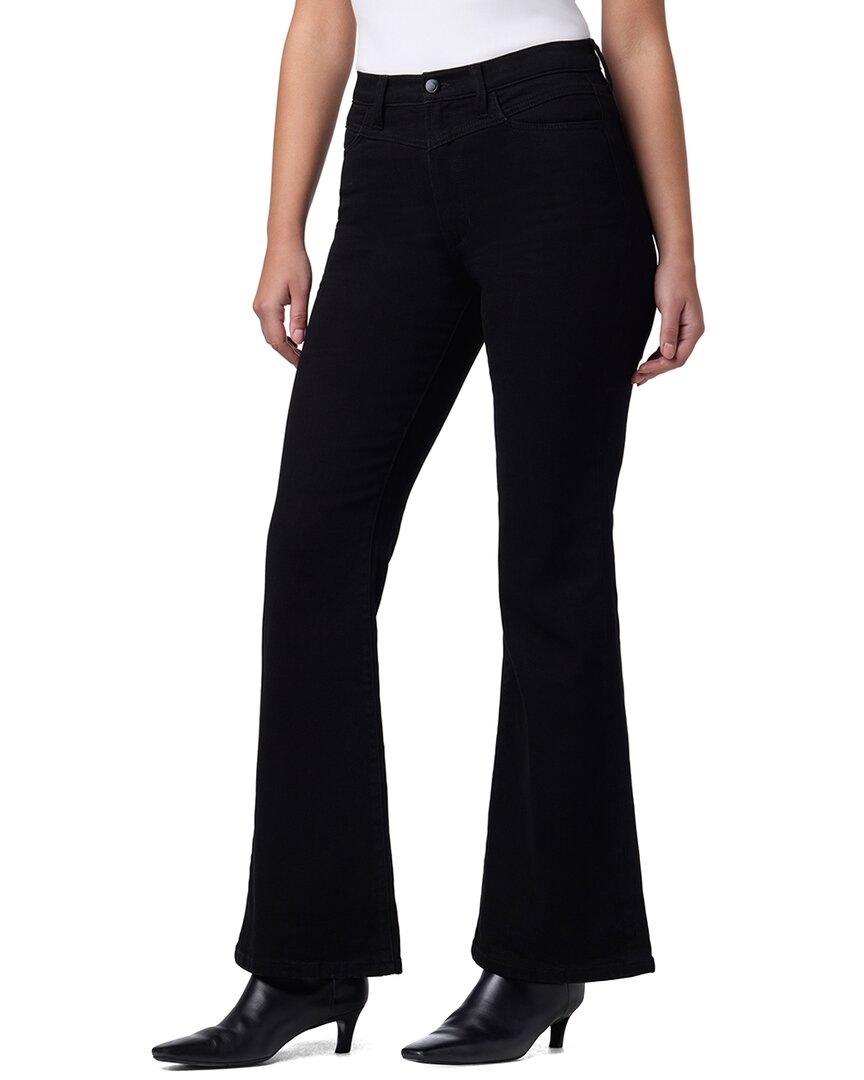 Joe's Jeans Black Rinse High-Rise Flare Jean Black