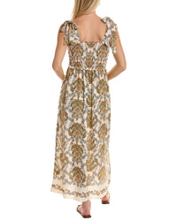 Max Studio Max Studio Smocked Bodice Maxi Dress
